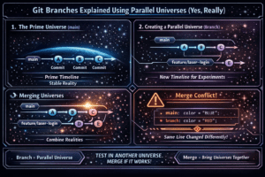 Git Branches Explained Using Parallel Universes (Yes, Really)