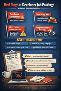 Red Flags in Developer Job Postings (And What They Really Mean)