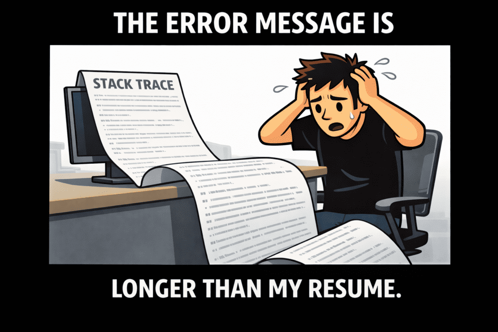 When Stack Overflow is Down: A Developer's Survival Guide (Meme Edition) When Stack Overflow is Down: A Developer's Survival Guide (Meme Edition)